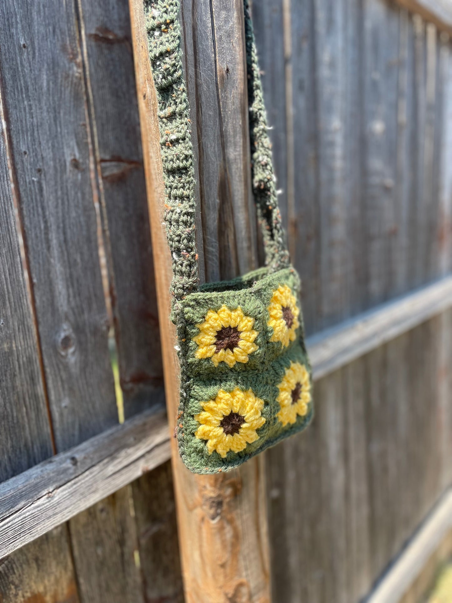 Sunflower Crossbody Bag