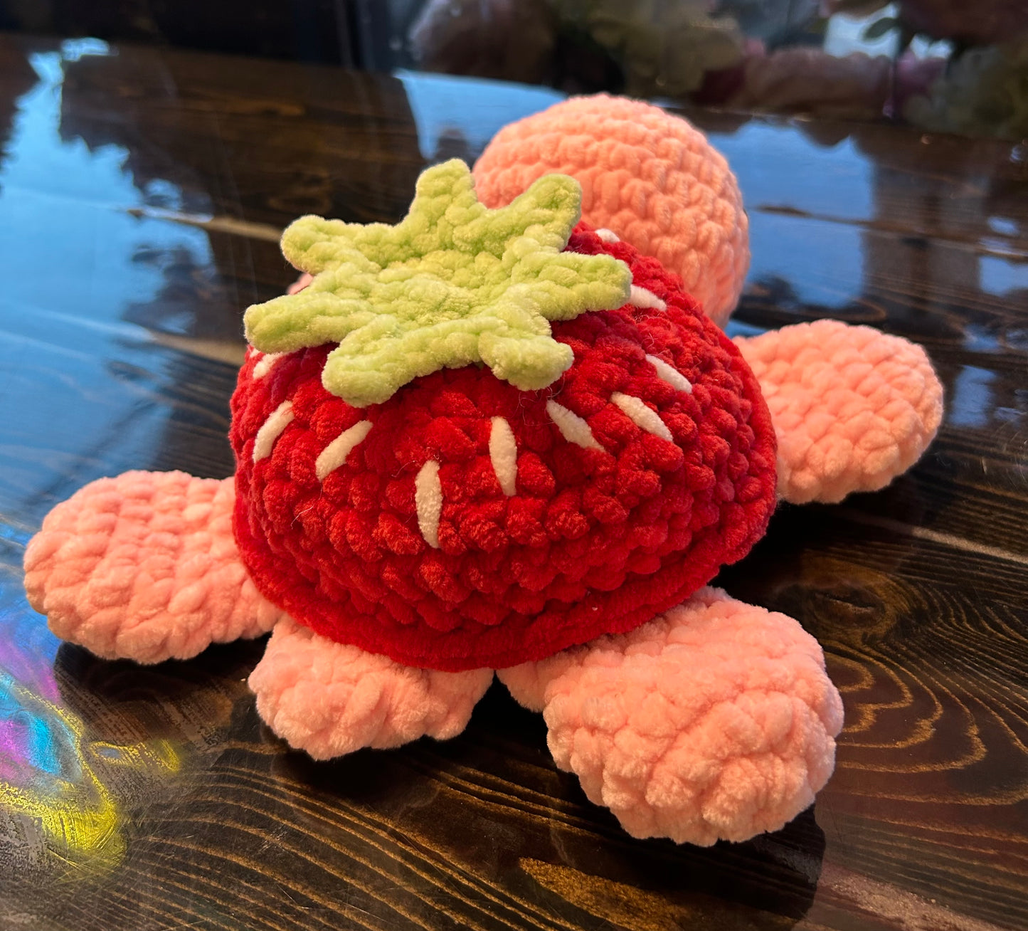 Strawberry Turtle Plushie