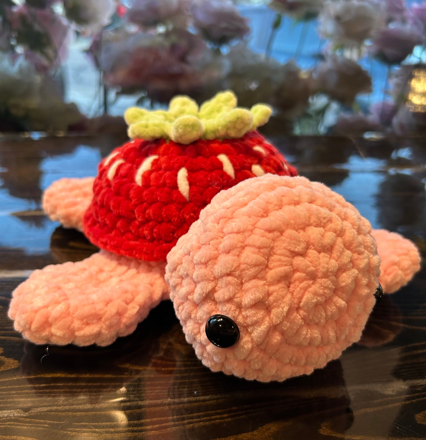 Strawberry Turtle Plushie