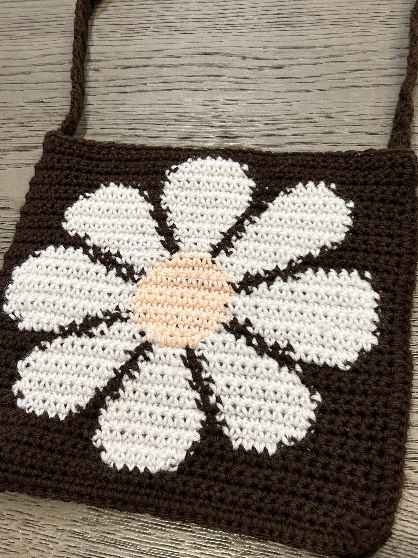 Mocha Blossom Bag
