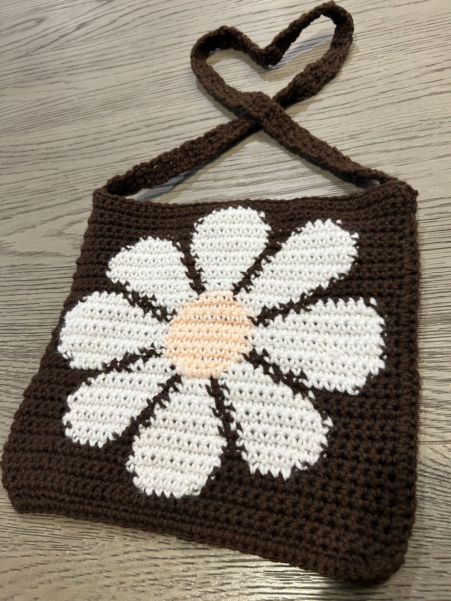 Mocha Blossom Bag
