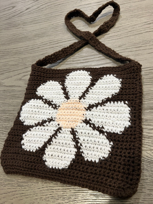 Mocha Blossom Bag