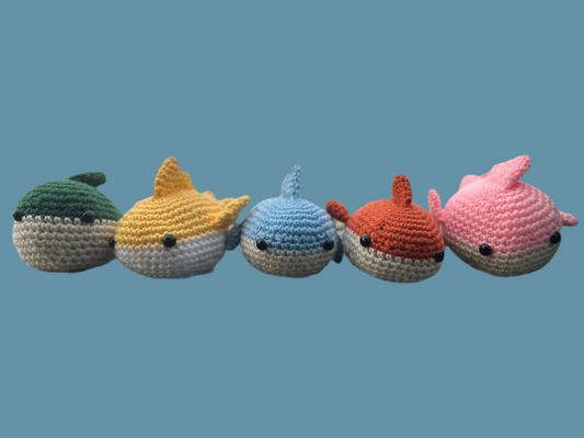 Crochet Shark Plushie